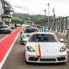 Race training op het circuit van Spa-Francorchamps