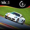 Race training op het circuit van Spa-Francorchamps