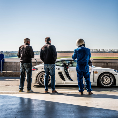 Race training op het circuit van Spa-Francorchamps